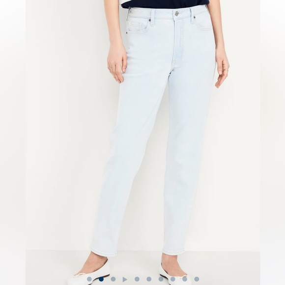 Old Navy High Waisted OG Straight Ankle Jeans - Picture 1 of 5